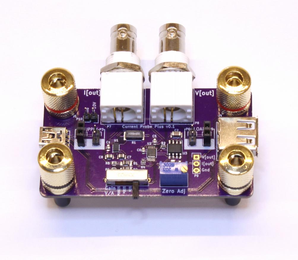 Oscilloscope Current Probe Adapter Plus