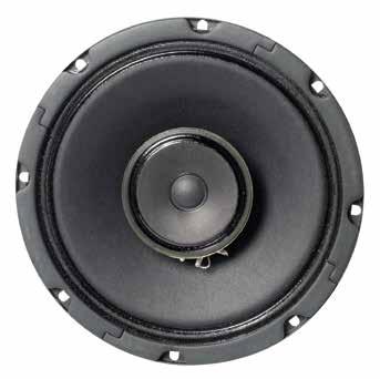C803A Series 8 " Coaxial Loudspeaker Available With Transformer Features C803A Industry Standard 8" (203mm) Coaxial, 16 Watt Loudspeaker Offers Proven Performance with Wide Frequency Response
