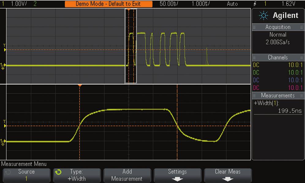 Built-in Oscilloscope Training Signals with Step-by-Step Instructions and Tutorial Agilent recommends that the first six labs (covered in Chapter 2: Basic Oscilloscope and WaveGen Measurements Labs)