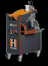 Glu Jet waterproof invisible joints with thin film technology With the Glu Jet system you can always process waterproof PUR glue