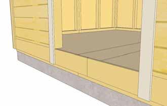 Attach Door Hinges to Top and Bottom Dutch Door sections. At this stage, door can swing open on the left or right.
