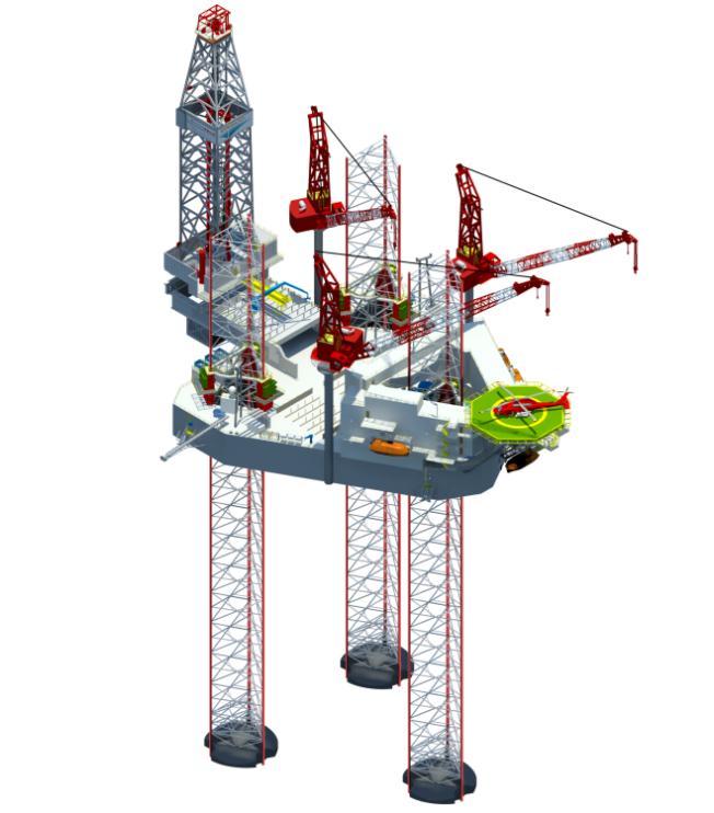 ENSCO 120 Series Ultra-Premium Jackups Three under construction $700 million+ investment 40,000 total drilling depth