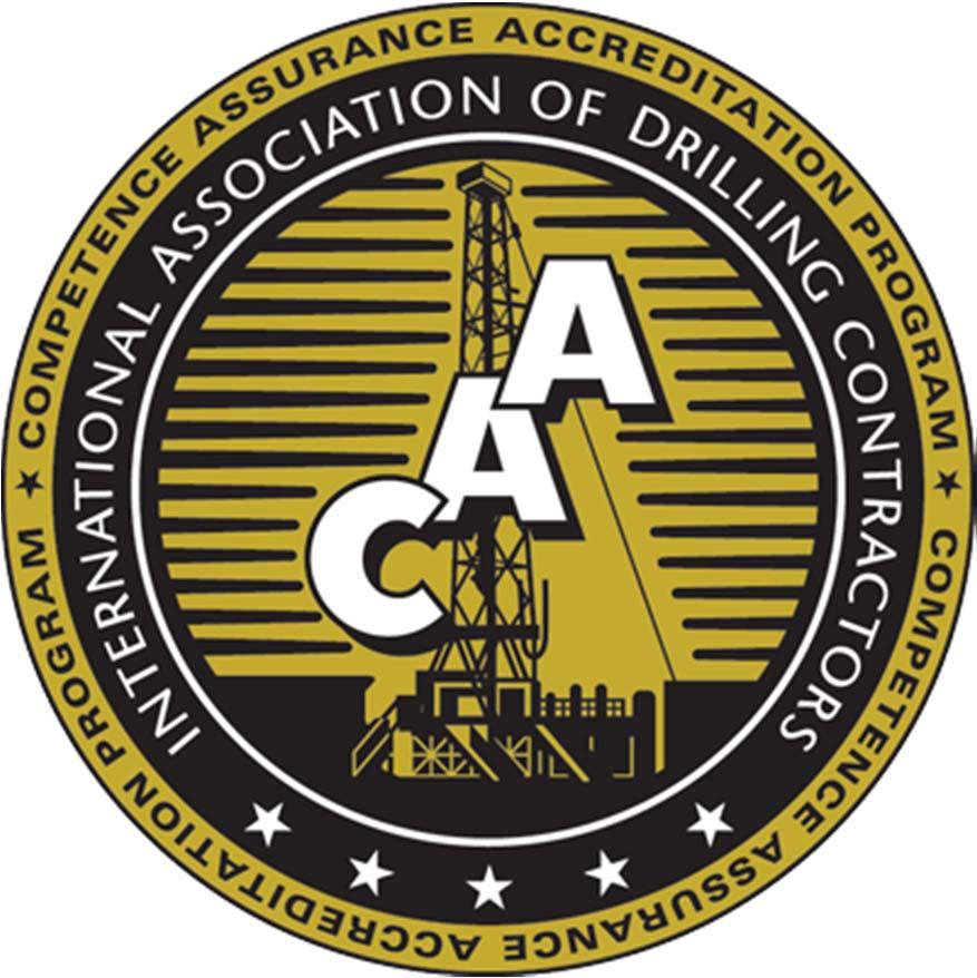 Competency Assurance Program Commitment to Employee Development International Association of Drilling Contractors (IADC) has awarded accreditation to Ensco training programs Focus on safety and
