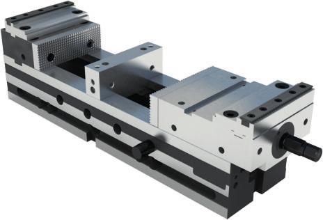 Technical information for NC vices Adaptable Slot and thread for attachment jaws and gripper inserts. Optional Multiple clamping Several workpieces can be clamped using reversible jaws.