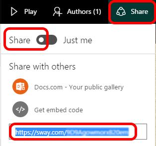Technology We will use Sway for the tasks in this section. 1. Log into Student portal 2. Open Microsoft Office 365 (under the Learning section) 3. Open Sway. 4. Click Create New 5.