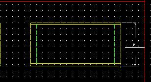 Move the mouse to position the dimensioning line to where you want it placed, click the mouse once it is in place Redo these steps for all Dimensions The dimension should read the exact length of the