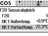 TT Activate function block ('1'). ¼¼ Confirm activation. ¼¼ Select the temperature that you want to calibrate. ¼¼ Open calibration.