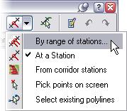 AutoCAD Civil 3D 2009 Education Curriculum NOTES 5. Click OK. The Sample Line Tools toolbar is displayed. 6.