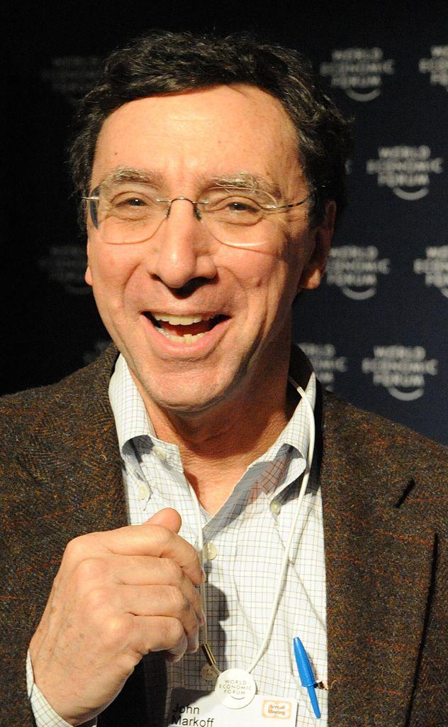 John Markoff in 2005 New York Times technology reporter At its low point, some computer scientists and