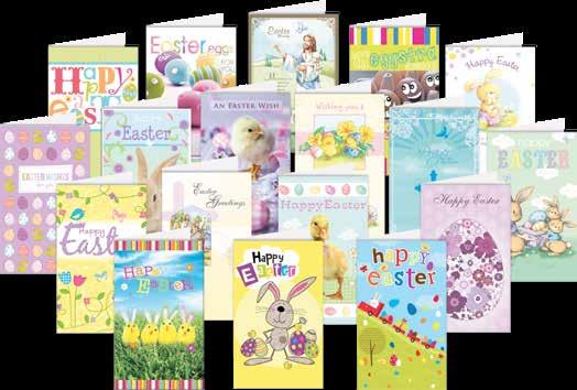 inner Includes 1 Easter POS header card RRP $1.