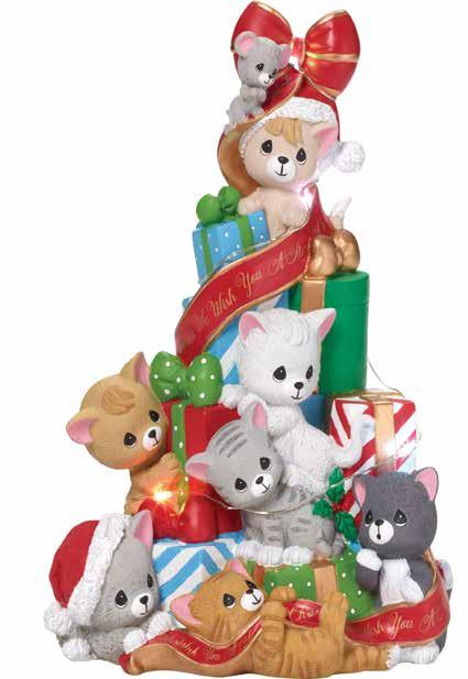 Musical Christmas Tree Tune: Sound effect (cats meowing) We Wish You A