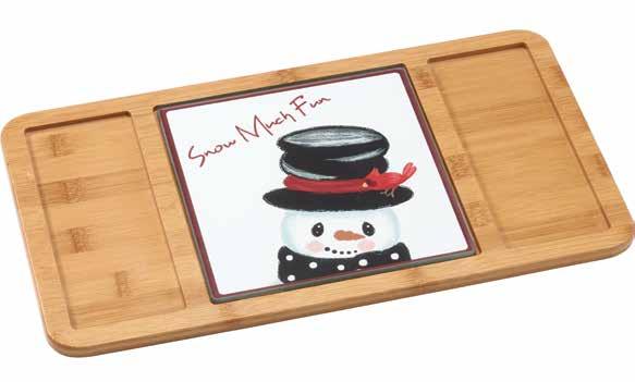 1-0052 8 42181 10790 7 NEW Snowman Place Card