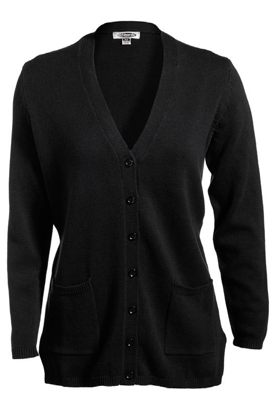 119 Ladies V-Neck Long Cardigan Sweater Item #: 119 WOMEN S SWEATERS 046 87% Cotton/13% Nylon Long V-neck cardigan Jersey