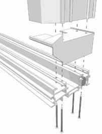 p5 Mechanical jointing Mechanical jointing requires an area 50 x 17.5mm to be notched out of the outer frame profile.