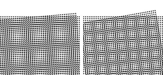 1503 on a 7.5 offset is needed to prevent interference effects (moiré) between the screen and the pattern of the inking cells of the anilox roll ( EskoGraphics, 2003).