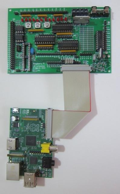 Testing: 1. Connect the board to a Raspberry Pi.