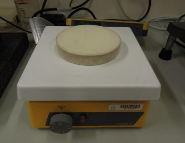 Fig. 3 4) Melting enough wax on the