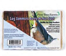 Log Jammer Adirondack White Birch Feeder 1.75 lbs.