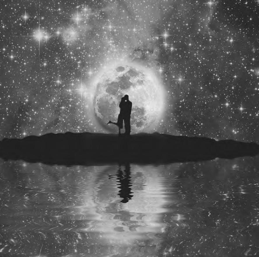 M o o n R o n d e a u Two lovers in the moonlight (Image copyright red-feniks, 2010. Used under license from Shutterstock.