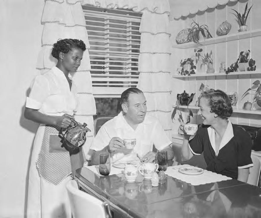 W h e n I n R o m e An African American maid waits on her white employers, circa 1950s (Ó Bettman / Corbis) The Black Arts movement was an inherently political one.