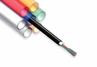 AIR BLOWN FIBRE SYSTEMS BrandRex Air Blown Fibre MicroBlo Up to 96 Fibre Micro Cable PE Sheath Gel filled Loose Tube Individual Coloured Fibres Glass Central Strength Member Product Data Up to 96