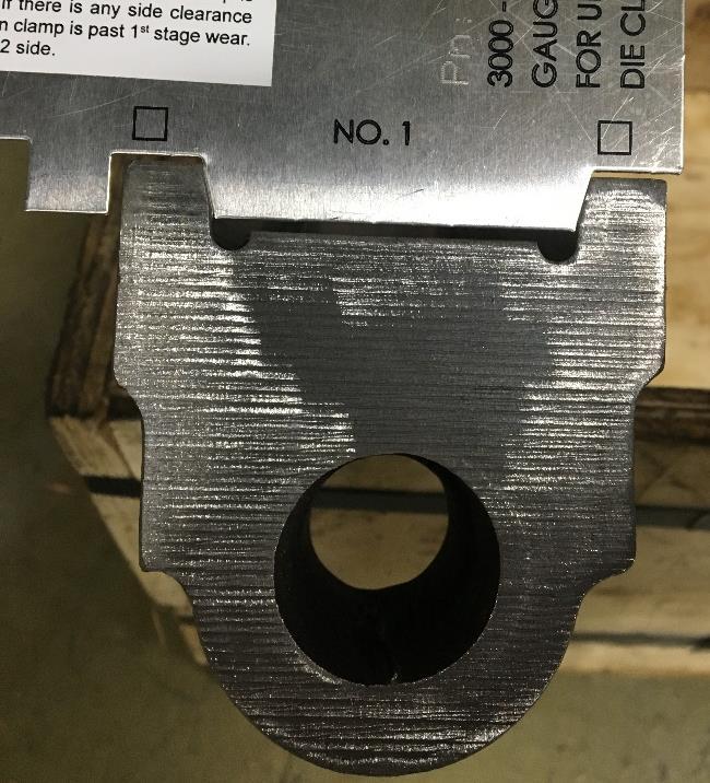The cost of replacing die clamps is nothing when compared to the cost of replacing dies