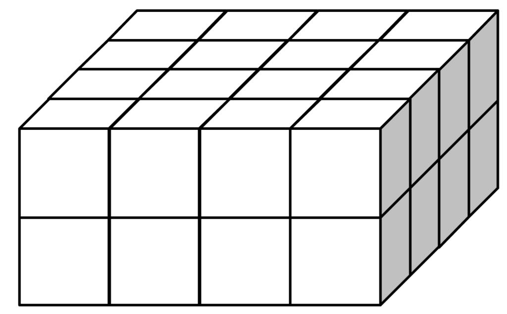 30. A cube has a different symbol printed on each face. The face with a circle is exactly opposite the face with a star. Circle the diagram below which cannot be a net of this cube. 31.