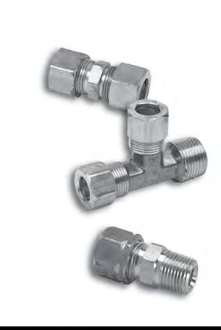 15 Brass Compression Fittings Product Applications For use with potable water, instrumentation, hydraulic and pneumatic systems. Designed to be used with aluminum, copper and plastic tubing.