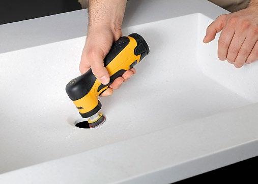 Abralon is ideal to be used as a last step to achieve a smooth finish.