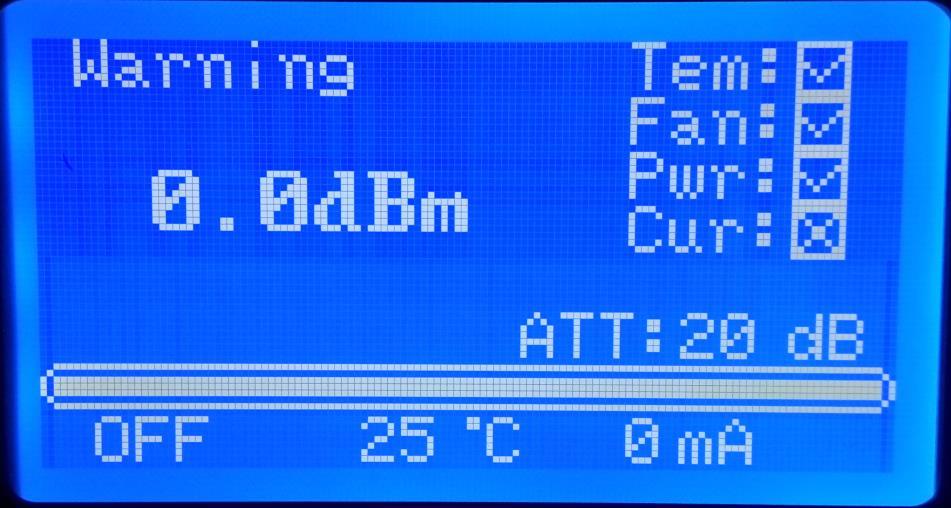 Notes: Temperature warning: please check the environment temperature, make sure it doesn t exceed the suggested operational temperature.