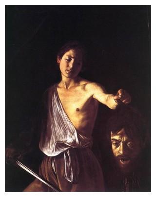 CARAVAGGIO (1571-1610) 'David with the