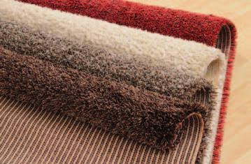 Modern carpets are generally made of, WO, PES or PP with very different percentage ratios. Around 0 % of all textile floor coverings are made of polypropylene.