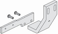 Do Not Tighten Screws at this time. Set each leveling set screw by placing a.001 -.003 feeler gage between the set screw and the bracket.