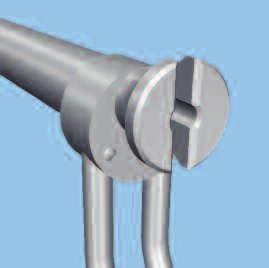 0 mm cannulation allows temporary Kirschner wire fixation Long drill