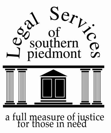 Pro Bono Service with Legal Services of Southern Piedmont and Legal Aid of NC LANC/LSSP Pro Bono Program has a 30 year history in the community 550 total