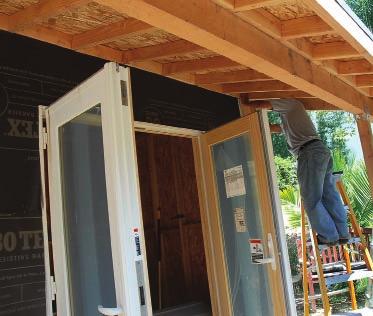 Installing French In California, contractors have been heard to grumble that there are only two types of French doors: the kind that leak and the kind that are going to leak.