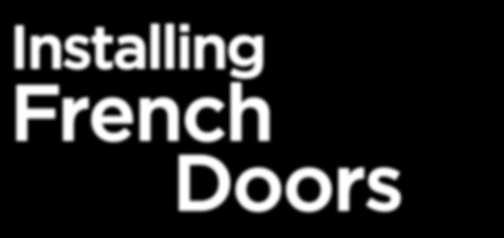 We ve investigated plenty of leaking French doors over the years, and in our experience it s usually the installation that s faulty, rather than the door itself.