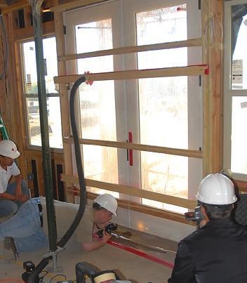 Installing French Doors For shims and fasteners to function properly, rough openings should be 3 /4 inch to 1 inch wider than the net frame size of the door, and 1 /2 inch taller.