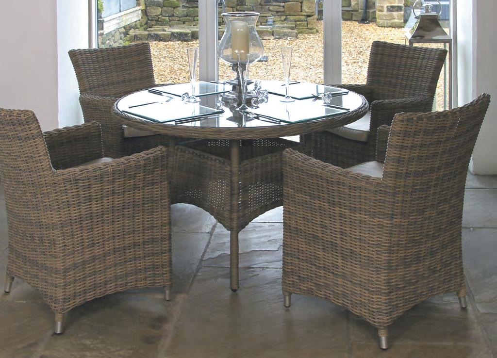 for alfresco dining or simply relaxing and enjoying the weather.