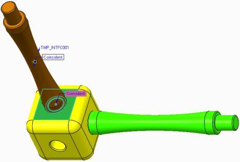5. Click Complete Component to complete the placement of the second strut