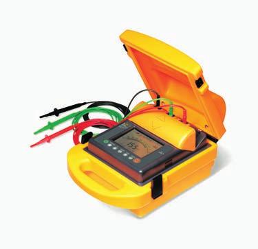 1550B MegOhmMeter Digital insulation testing up to 5000 Volts The Fluke 1550B is a digital insulation tester capable of testing switchgear, motors, generators and cables at up to 5000 V DC.