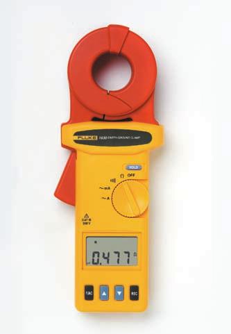1630 Earth Ground Clamp Meter Fast and easy earth ground loop testing The Fluke 1630 earth ground clamp meter simplifies ground loop testing and enables non-intrusive leakage current measurement.