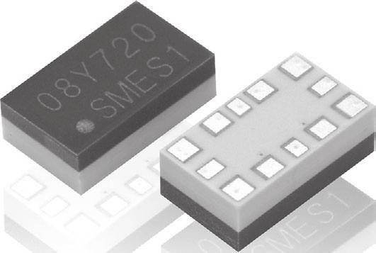 Surface-mounted MEMS Switch Surface-mounted, ultracompact SPDT MEMS switch usable up to 10-GHz band (typical).