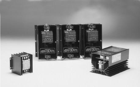 SERIES 19 and 39 SCR Power Controllers Zero-Switched or Phase-Angle Fired (Resistive Loads Only) Extends Heater Life- Eliminates Thermal Shock Optically Isolated Capacity up to 80 Amps Diagnostic
