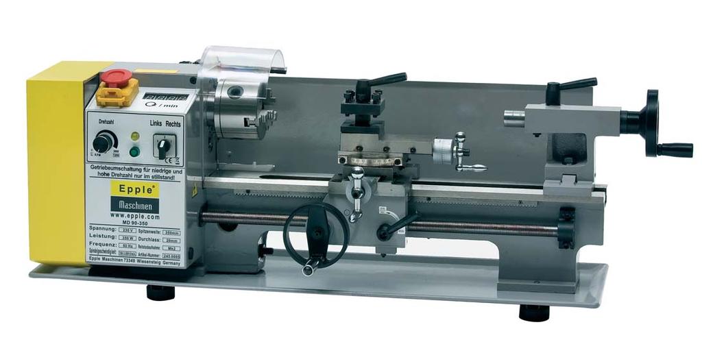42 HIGH PRECISION AND POWERFUL COMPACT LATHE IDEAL FOR MODELMAKERS.