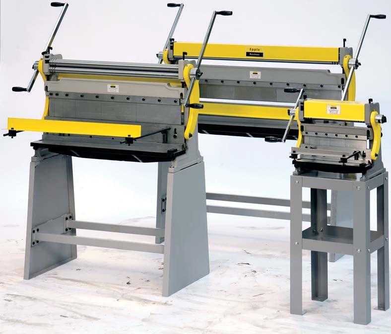 87 UNIVERSAL SHEET METAL WORKING MACHINE BENDING, ROLLING AND SHEARING 3-IN-1 NET WEIGHT: 45 KG 120 KG 200 KG» Modern design in stable steel structures» High flexibility in design by segmented cant