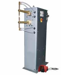 DALEX Spot welding machines pneumatically operated versions, water-cooled T SL 102 / 104 Spot welding machine standard throat depth 130 300 mm infinitely variable, vertical arm spacing 160 mm,