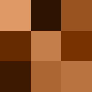 Browns Created by mixing two
