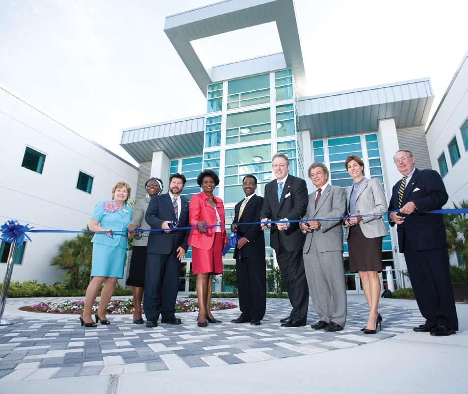 [the centers of excellence] Nova Southeastern University Located on a beautiful 300-acre campus in Fort Lauderdale and with a campus in Palm Beach County, NSU is the largest independent institution