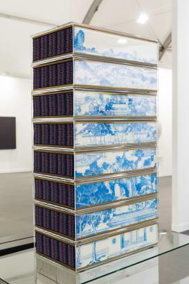 1/7 "Dream of The Red Chamber" (2017) Beijing-based artist Zhang Xiaodong practices the art of dragon scale bookbinding that stretches back more than 1,000 years to the Tang dynasty.